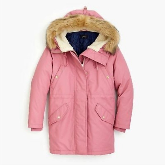 J Crew Perfect Winter Parka Size M - Picture 3 of 14